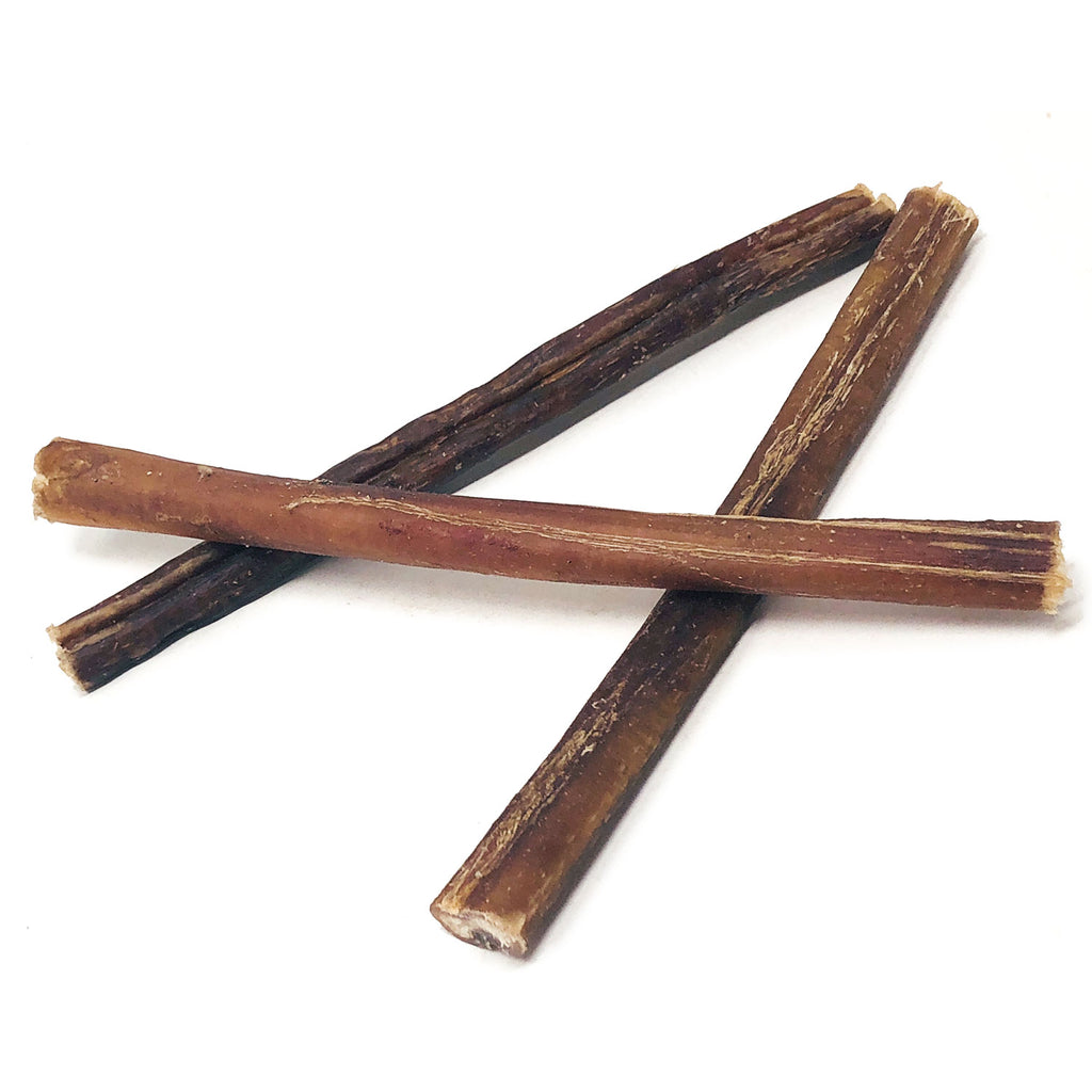 Bully Sticks, Low Odor Premium Dog Chews, Thin 6